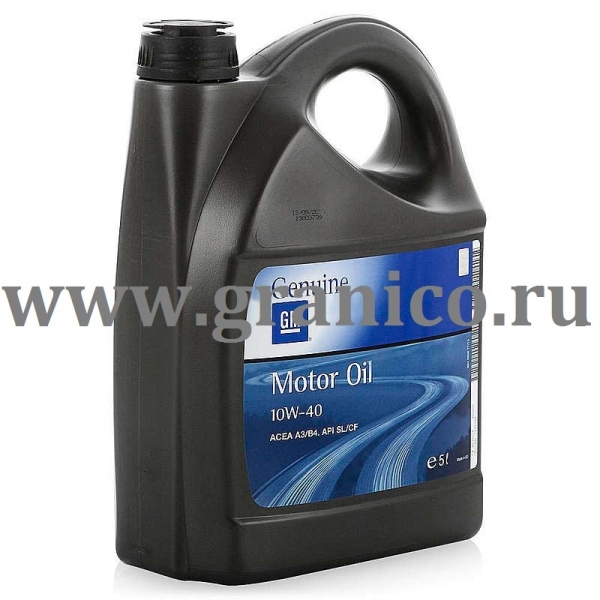 моторное масло GM 10W-40 полусинтетика