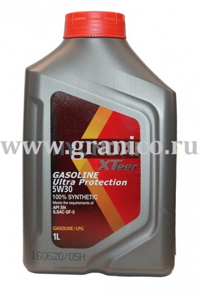 моторное масло хендай Xteer GASOLINE ULTRA PROTECTION 5W-30 1 литр 1011002